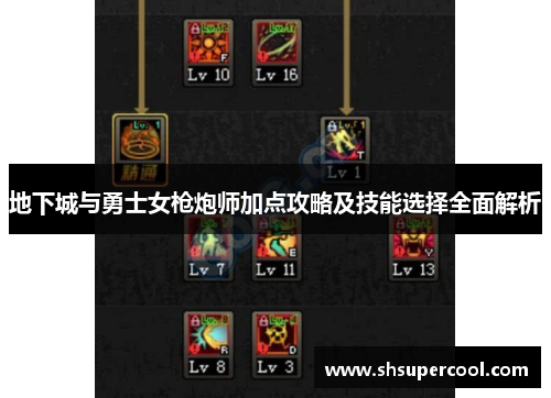 地下城与勇士女枪炮师加点攻略及技能选择全面解析